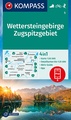 Wandelkaart 5 Wettersteingebirge - Zugspitzgebiet | Kompass