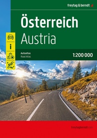 Wegenatlas Oostenrijk - Österreich, Straßen-Atlas 1:200.000 | Freytag & Berndt