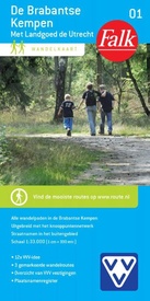 Wandelkaart 01 De Brabantse Kempen | Falk
