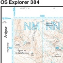 Wandelkaart - Topografische kaart 384 OS Explorer Map Glen Coe & Glen Etive | Ordnance Survey
