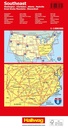 Wegenkaart - landkaart 8 USA Zuid Oost | Hallwag