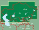 Wegenkaart - landkaart Kazachstan | Freytag & Berndt