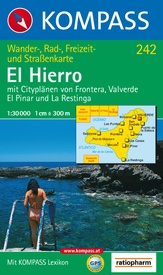 Wandelkaart 242 El Hierro | Kompass