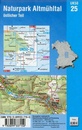 Wandelkaart 25 UK50 Bayern Naturpark Altmühltal, östlicher Teil | LVA Bayern