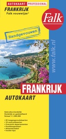 Wegenkaart - landkaart Autokaart Professional Frankrijk | Falk