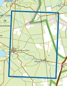 Wandelkaart - Topografische kaart 1439O Parentis-en-Born | IGN - Institut Géographique National