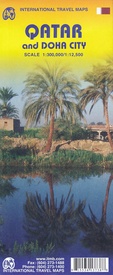 Wegenkaart - landkaart Qatar & Doha City | ITMB