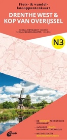 Fietsknooppuntenkaart - Wandelknooppuntenkaart N3 Drenthe west & Kop van Overijssel | ANWB Media