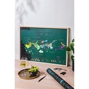 Scratch Map -   Loire - Carte du vin | Wijnkaart | 70 x 50 cm | 1020 Dégustations