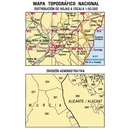 Topografische kaart 913 MT50 Orihuela | CNIG - Instituto Geográfico Nacional1