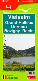 Wandelkaart 4 Vielsalm - Grand Halleux - Lierneux - Bovigny - Recht | Mini-Ardenne