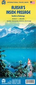 Wegenkaart - landkaart Alaska's Inside Passage Seattle to Anchorage | ITMB