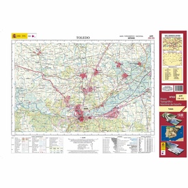 Topografische kaart 629 MT50 Toledo | CNIG - Instituto Geográfico Nacional1