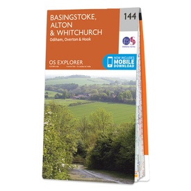 Wandelkaart - Topografische kaart 144 OS Explorer Map Basingstoke, Alto, Whitchurch | Ordnance Survey
