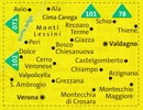 Wandelkaart 100 Monti Lessini | Kompass