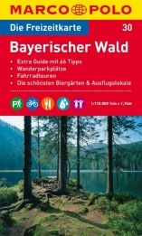 Wegenkaart - landkaart 30 Marco Polo Freizeitkarte Bayerischer Wald | Marco Polo