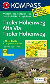 Wandelkaart 132 Tiroler Höhenweg - Alta Via Tiroler Höhenweg | Kompass