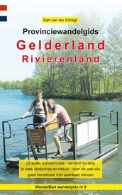 Wandelgids 9 Provinciewandelgids Gelderland - Rivierenland | Anoda Publishing