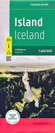 Wegenkaart - landkaart AK9703 Island - Iceland - IJsland | Freytag & Berndt