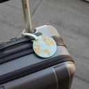 Bagagelabel World Traveler Luggage Tag | Kikkerland