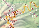 Wandelkaart - Wegenkaart - landkaart Saba | Kasprowski Maps