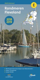 Waterkaart E Randmeren - Flevoland 2018 - 2019 | ANWB Media