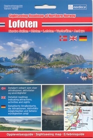 Wegenkaart - landkaart 6002 Lofoten sightseeing roadmap | Nordeca