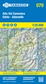 Wandelkaart 079 Alta val Camonica - Edolo - Adamello | Tabacco Editrice