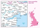 Wandelkaart - Topografische kaart 168 Landranger  Colchester, Halstead & Maldon | Ordnance Survey