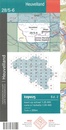 Topografische kaart - Wandelkaart 28/5-6 Topo25 Heuvelland | NGI - Nationaal Geografisch Instituut