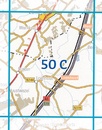 Topografische kaart - Wandelkaart 50C Zundert | Kadaster
