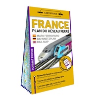 France Voyage en train Cartotrain Format poche