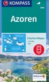 Wandelkaart 2260 Azoren | Kompass