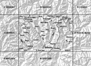Fietskaart - Topografische kaart - Wegenkaart - landkaart 43 Sopra Ceneri | Swisstopo