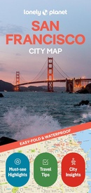 Stadsplattegrond City map San Francisco | Lonely Planet
