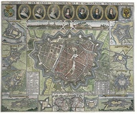 De kleine Haubois De stad Groningen 1652, 70 x 50 cm