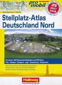Opruiming - Campergids Deutschland Nord Stellplatz-Atlas 2017-2018 | Promobil