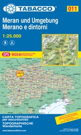  011 Merano / Dintorni | Tabacco Editrice1