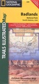 Wandelkaart 239 Topographic Map Guide Badlands | National Geographic