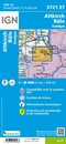 Wandelkaart - Topografische kaart 3721ET Altkirch -  Bâle - Sundgau | IGN - Institut Géographique National