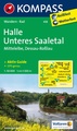Wandelkaart 458 Halle - Unteres Saaletal | Kompass