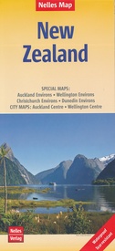 Wegenkaart - landkaart New Zealand - Nieuw Zeeland  | Nelles Verlag