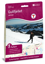 Wandelkaart 2713 Turkart Gullfjellet | Nordeca
