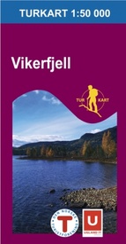 Wandelkaart 2337 Turkart Vikerfjellet | Nordeca