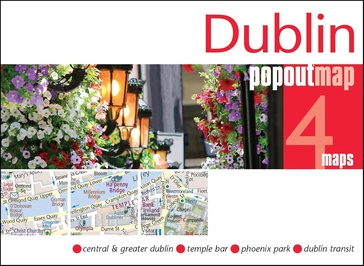 Stadsplattegrond Popout Map Dublin popout map | Compass Maps