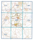 Topografische kaart - Wandelkaart 22F Schoonebeek | Kadaster