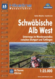 Wandelgids 35000 Hikeline Schwäbische Alb West | Esterbauer