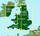 Wegenkaart - landkaart Engeland - Wales | Freytag & Berndt