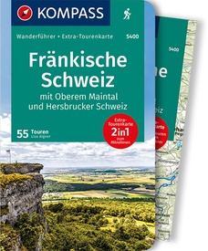 Opruiming - Wandelgids Wanderführer Fränkische Schweiz mit Oberem Maintal und Hersbrucker Schweiz | Kompass