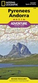 Wegenkaart - landkaart 3308 Adventure Map Pyrenees & Andorra - Pyreneeën en Andorra | National Geographic